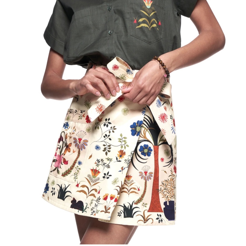Palampore Cargo Skirt, M, The Knit.